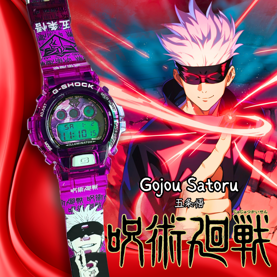 DW-6900 Gojo Satoru Custom Designed Watch – Custom Gorillas