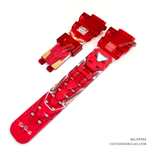 Iron Man Design - GX-56 Band & Bezel – Custom Gorillas