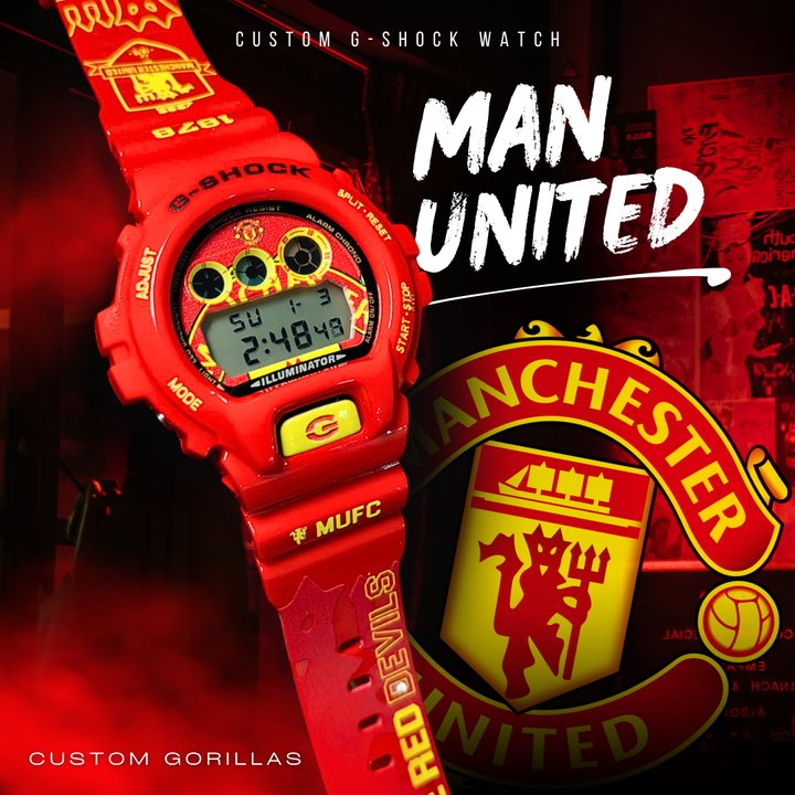 Man Utd Red DW-6900 Watch (1)