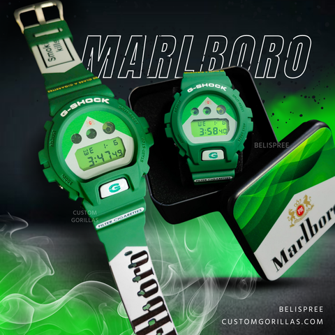 Green Marlboro DW-6900 Watch (1)