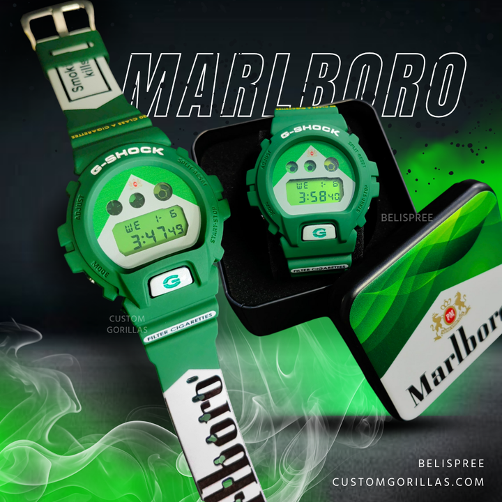Green Marlboro DW-6900 Watch (1)