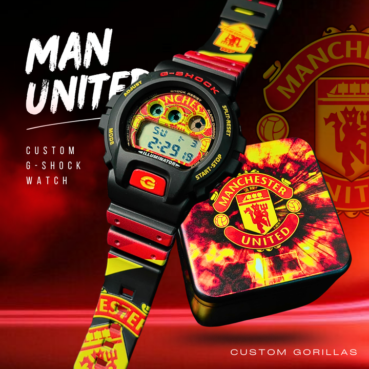 Man Utd Black DW-6900 Watch (1)