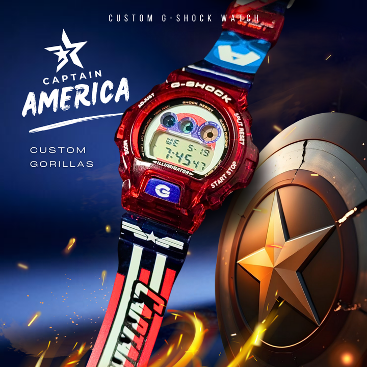 Captain America DW-6900 Watch (1)