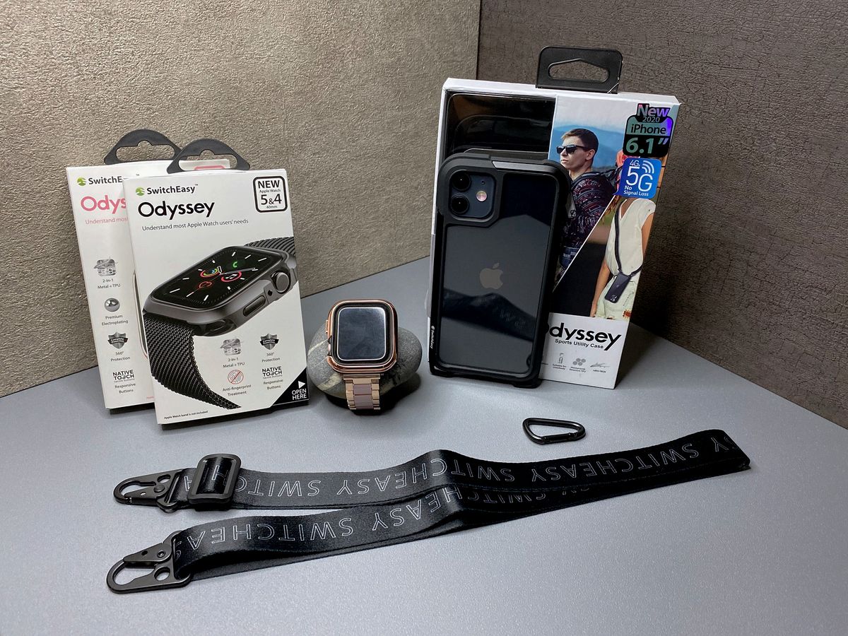 【開箱】美國SwitchEasy Odyssey系列 iPhone12掛繩手機殼 APPLE WATCH保護殼