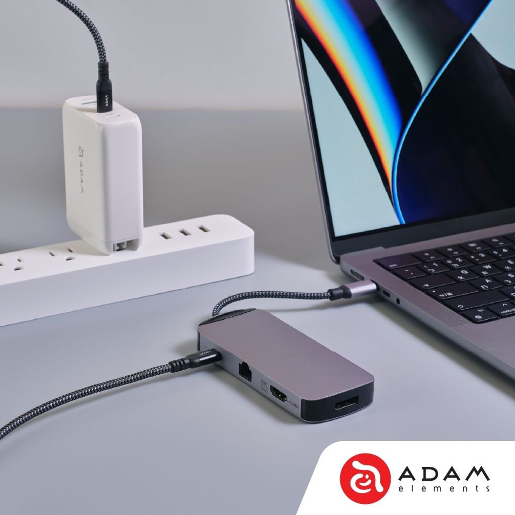 亞果元素 ADAM CASA Hub X DP USB-C 10 in 1 (6)