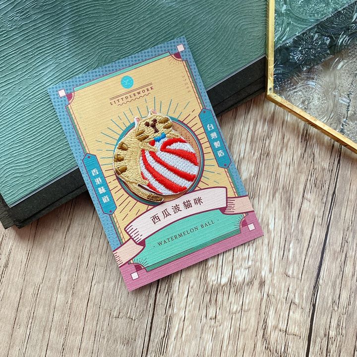 刺繡別針 香港系列II -西瓜波貓咪(2).jpg