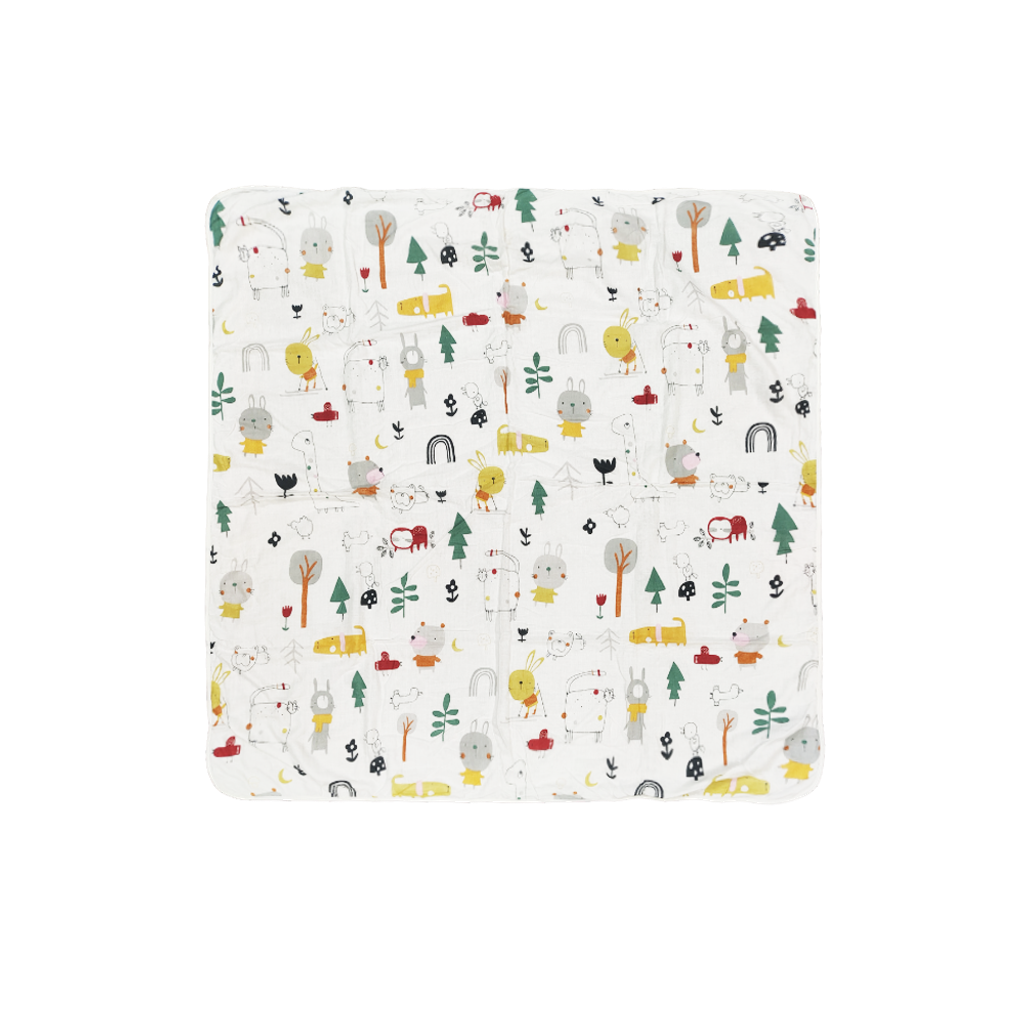 雪地小旅行平鋪