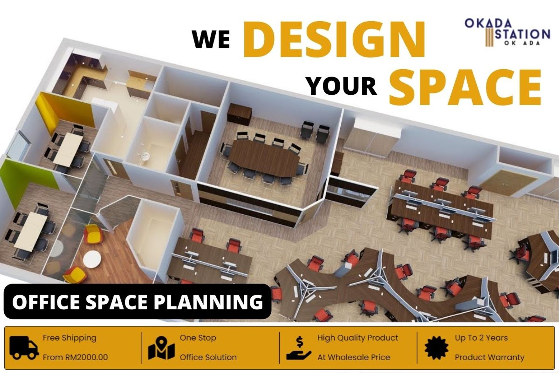 Office Supplies & Furniture Seremban | Okada Station  | 