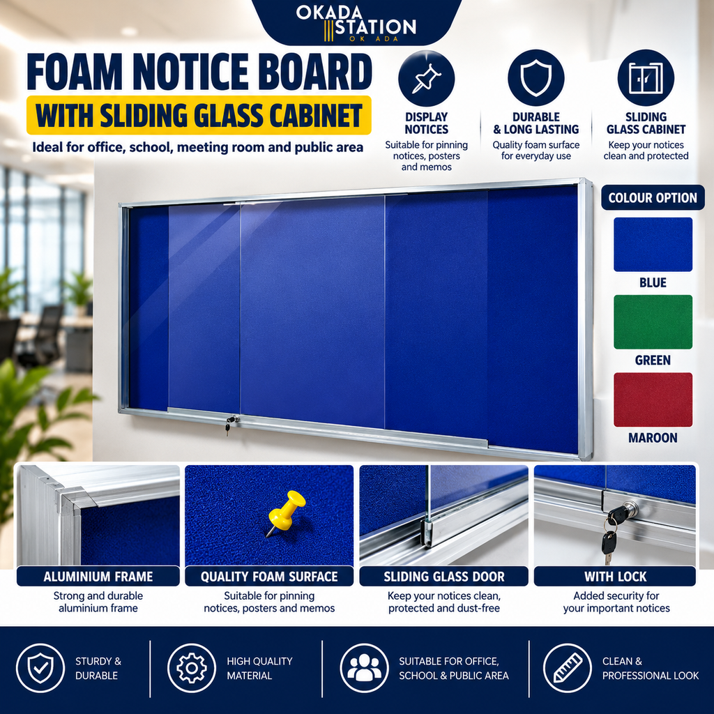 Foam Notice Board Product Showcase
