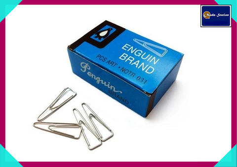 PAPER CLIP -26MM / 31MM / Office Clip / Paper Clip / Stationery Metal ...