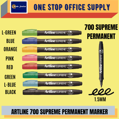 Artline 100 Marker Pen - Black, Five Star Stationery Sdn Bhd - Stationery  Malaysia, Office Supplies, Paper Products, Wholesale and Retail