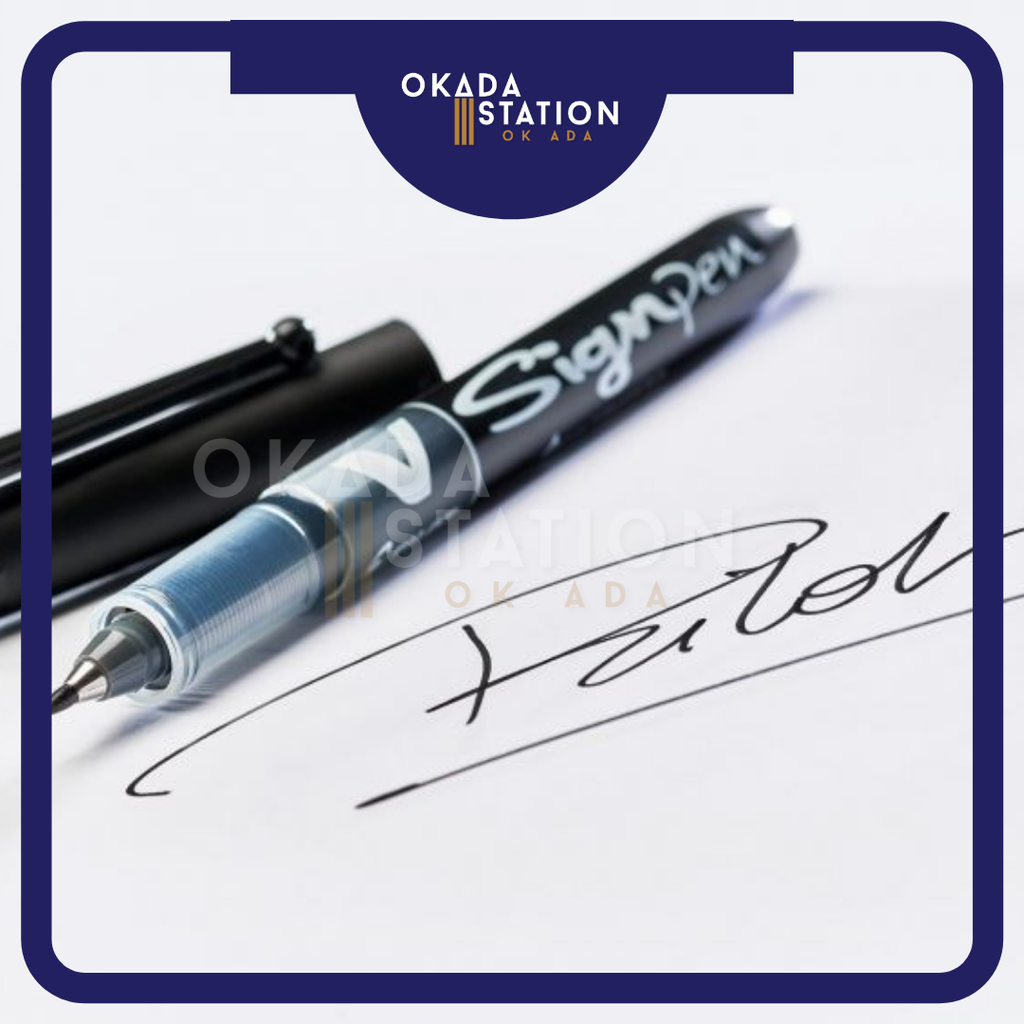 Pilot Vsign Pen 2.0mm / V Sign Signature Pen / Ink Pen / Signage Pen / Pen  For Business – OKADA STATION OFFICE SUPPLY