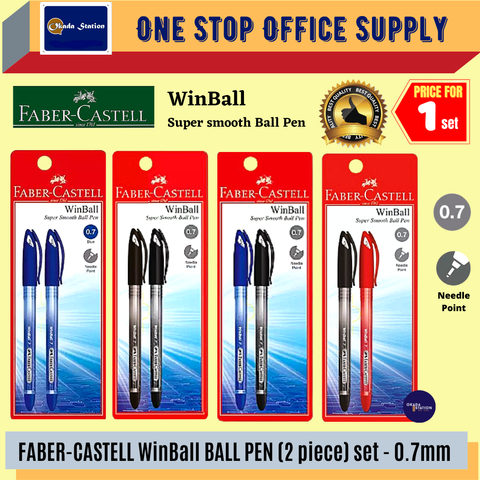 12pcs Faber Castell NX23 Ball Pen 0.7mm