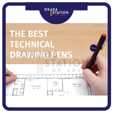 UNI Pin Technical Drawing System Pen / Pen Melukis / Drawing Pen ...