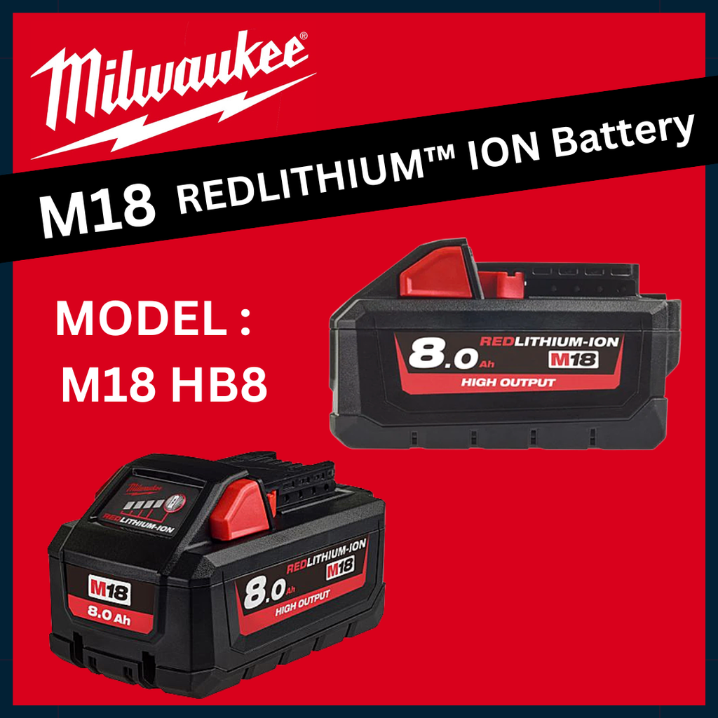 Milwaukee Batería M18™ High Output™ 12.0Ah - M18HB12 : : Bricolage