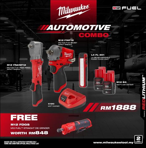 Milwaukee m12 automotive kit sale