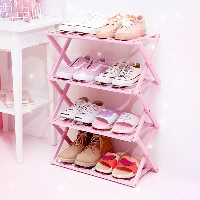 Essential Pink Shoe Rack (AFW0096) Getaholic Getaway Shopaholic