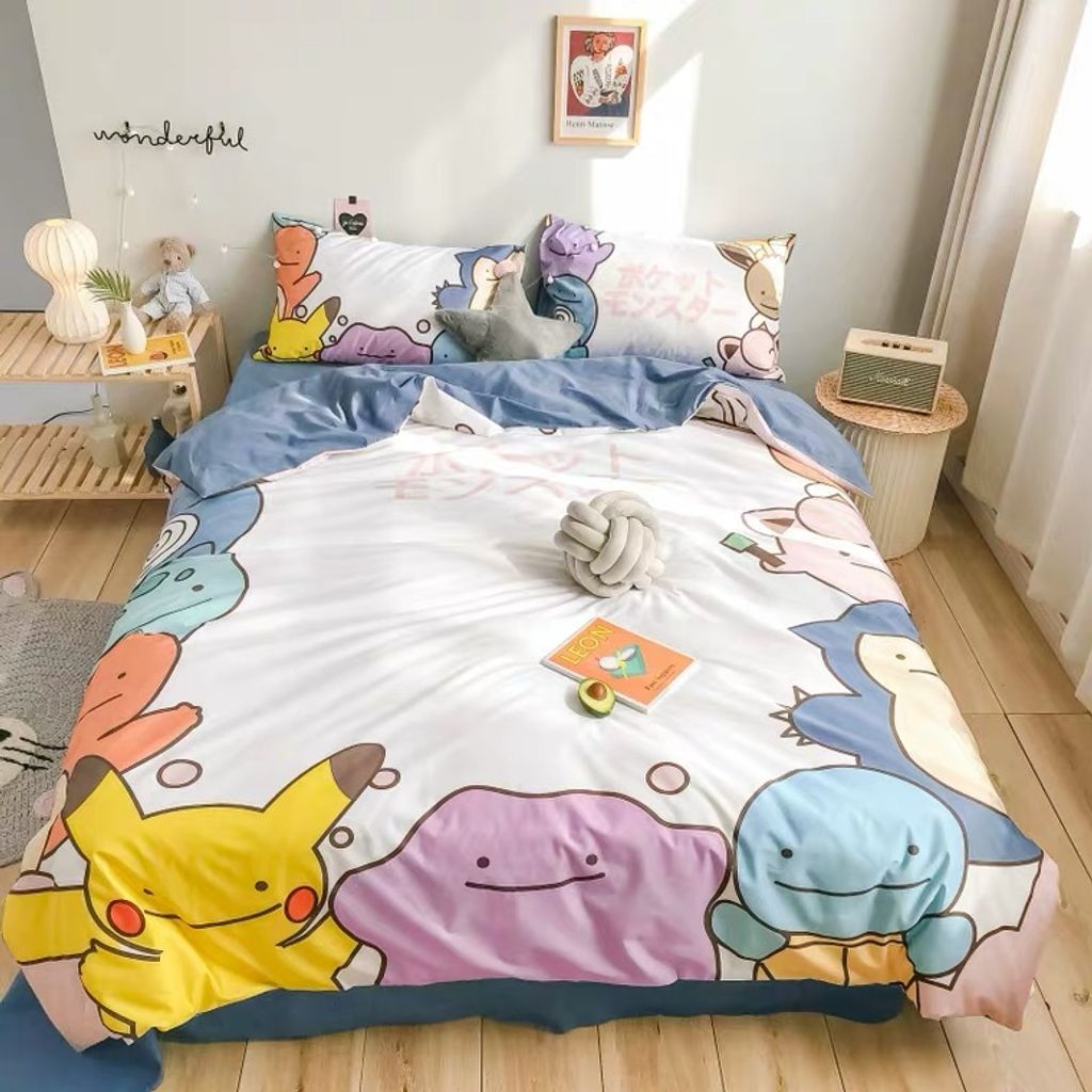 Anime Character Bed Sheet Set – Getaholic - Getaway Shopaholic