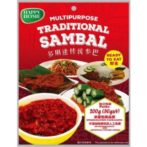 HAPPY HOME TRADITIONAL SAMBAL SAUCE 200GM.png