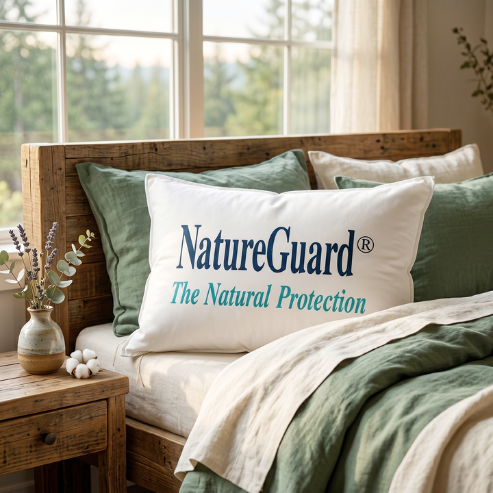 Natural Guard The Natural protection Pillow lifestyle copy