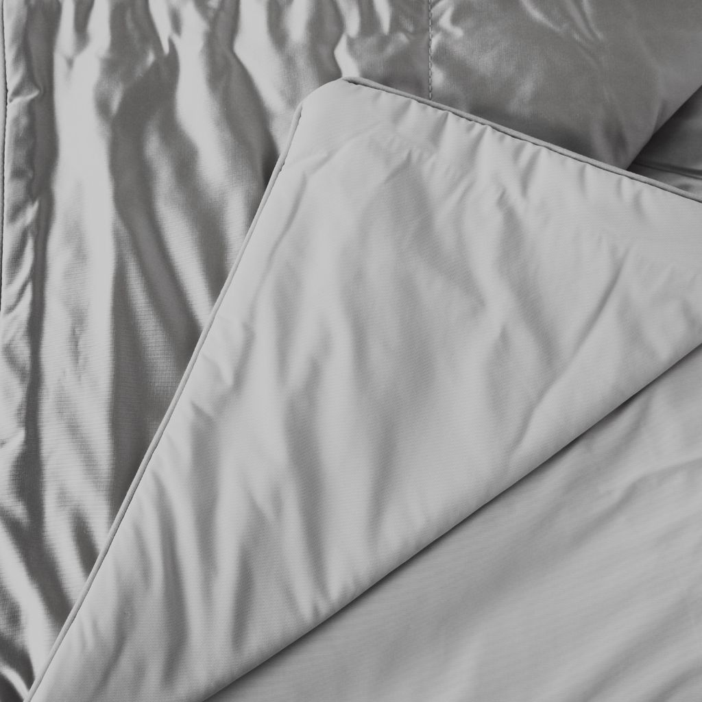 Lightweight 120g CoolMax summer quilt blanket-Grey