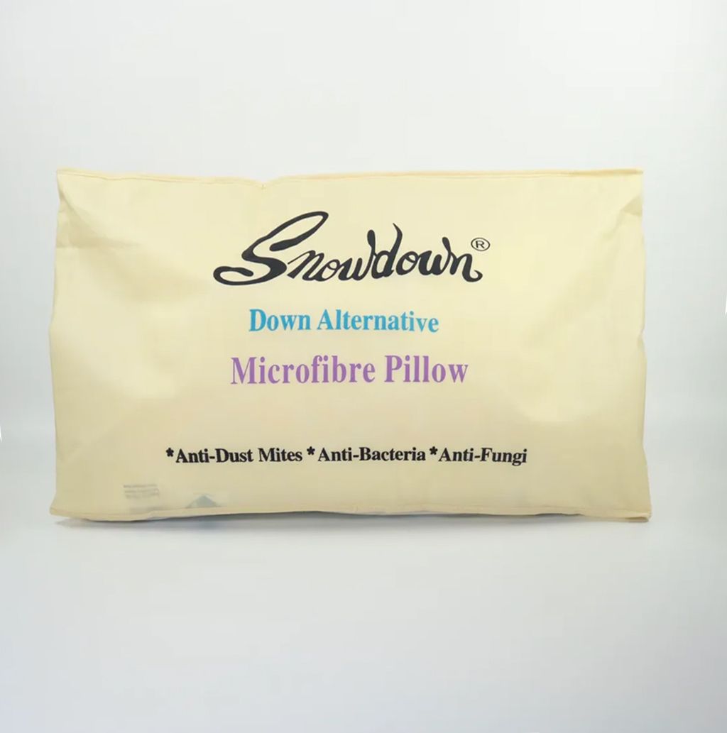 Snowdown microfibre pillow