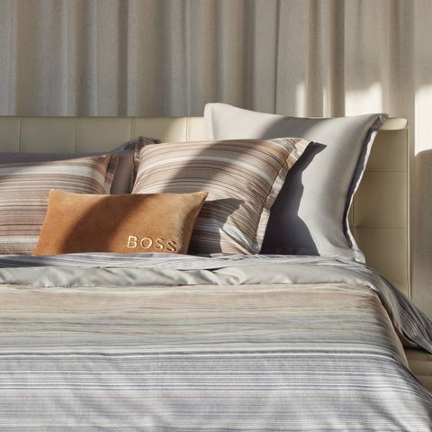 Bed set BOSS METASTRIPE Lifestyle - Boss Home - - 2 Large