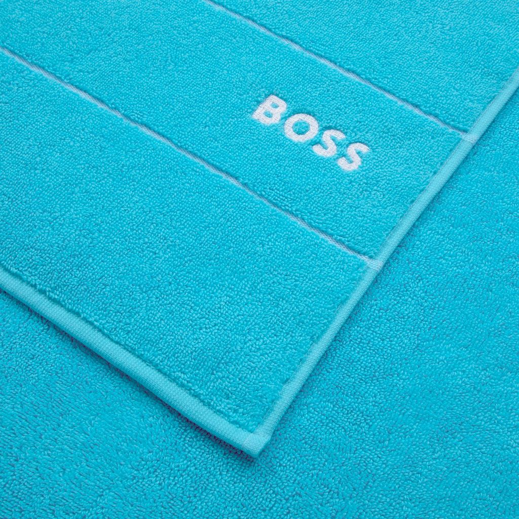 Towels PLAIN River Blue - Boss Home - Eponges PLAIN River Blue - 2 Large