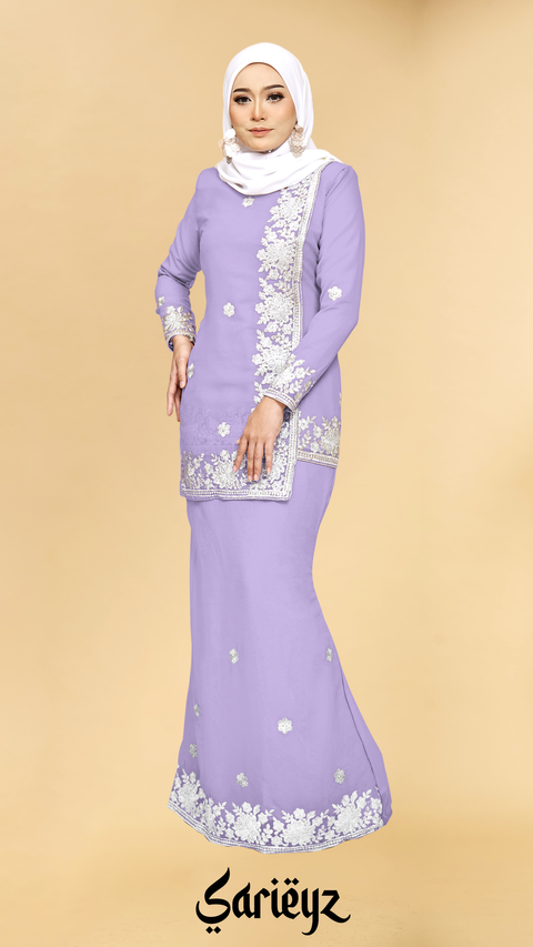 BAJU KURUNG MODEN KAJOL LACE EKSKLUSIF KLE203 2