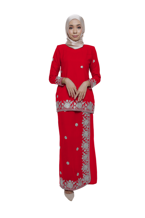 KAREENA LUXE ( REDCHILI SILVER)