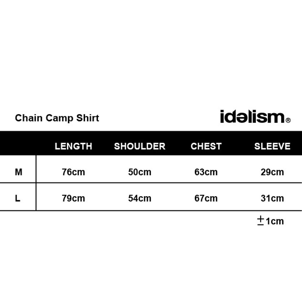 ID23030 Chain Camp Shirt尺寸表-09