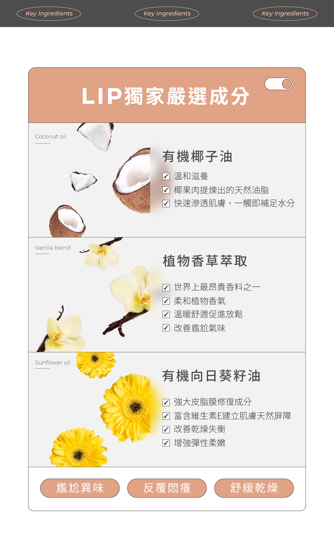 椰子香草成分圖
