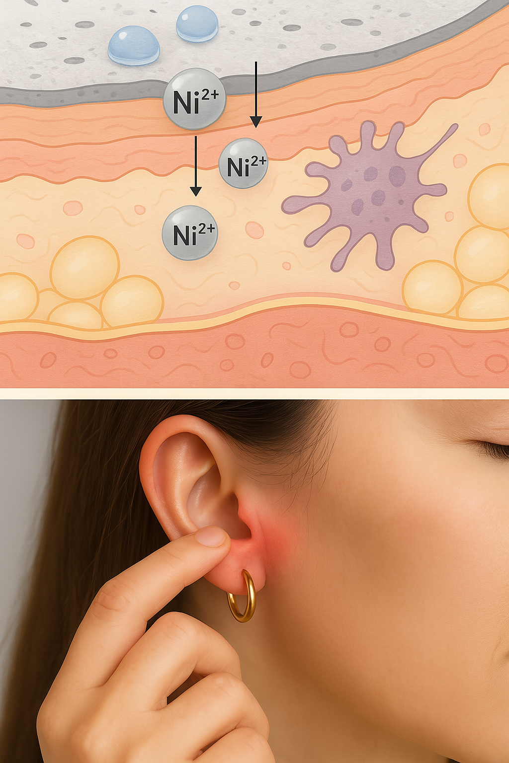 ChatGPT飾品過敏三大原因圖解：鎳、劣質合金與不當表面處理