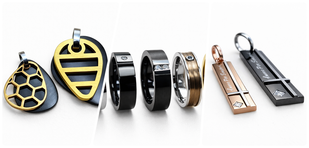 不鏽鋼飾品 PVD 間鍍：雙色/多色怎麼做？