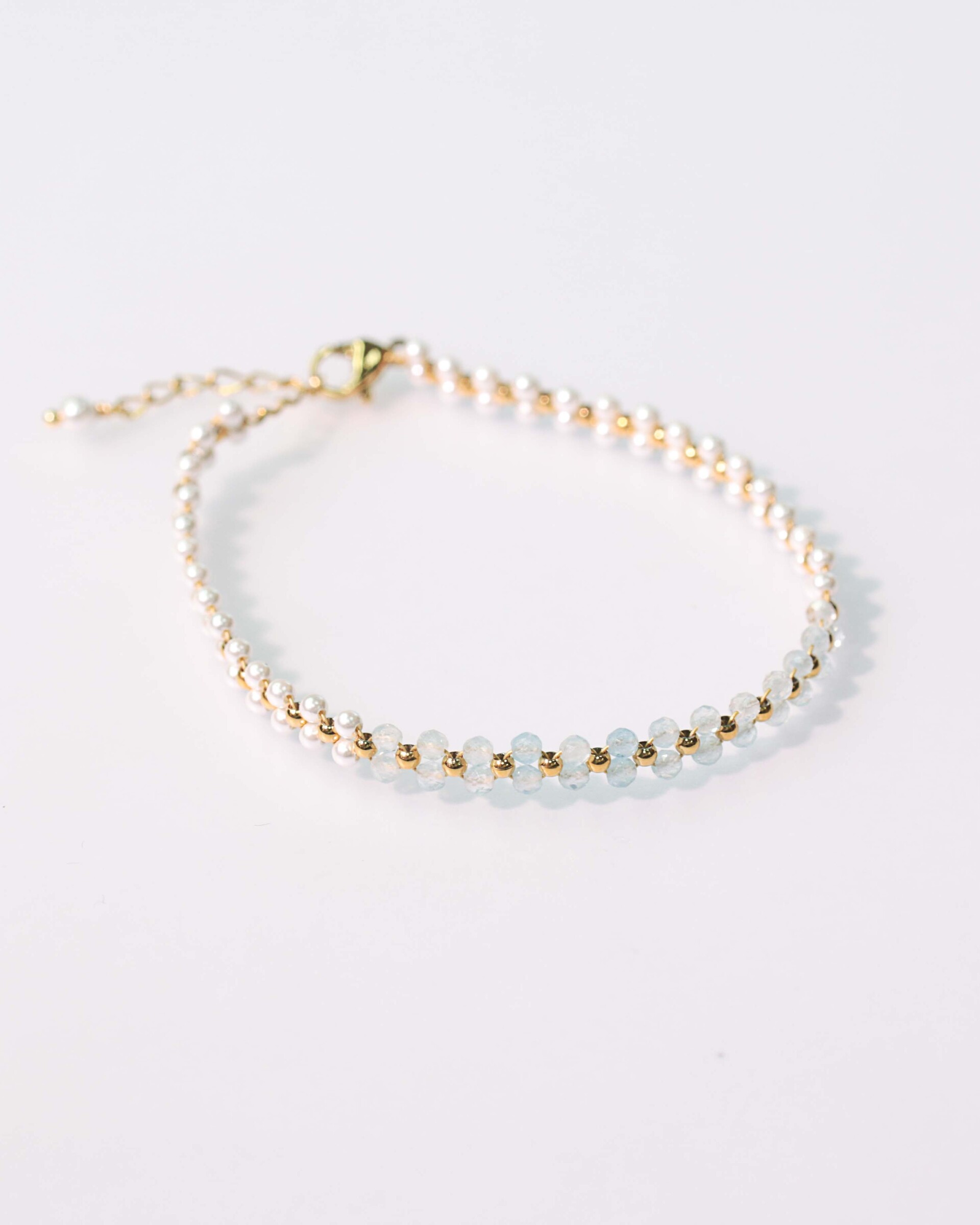center-gemstone-pearl-stainless-steel-bracelet-B2288-2mm-Aquamarine-02
