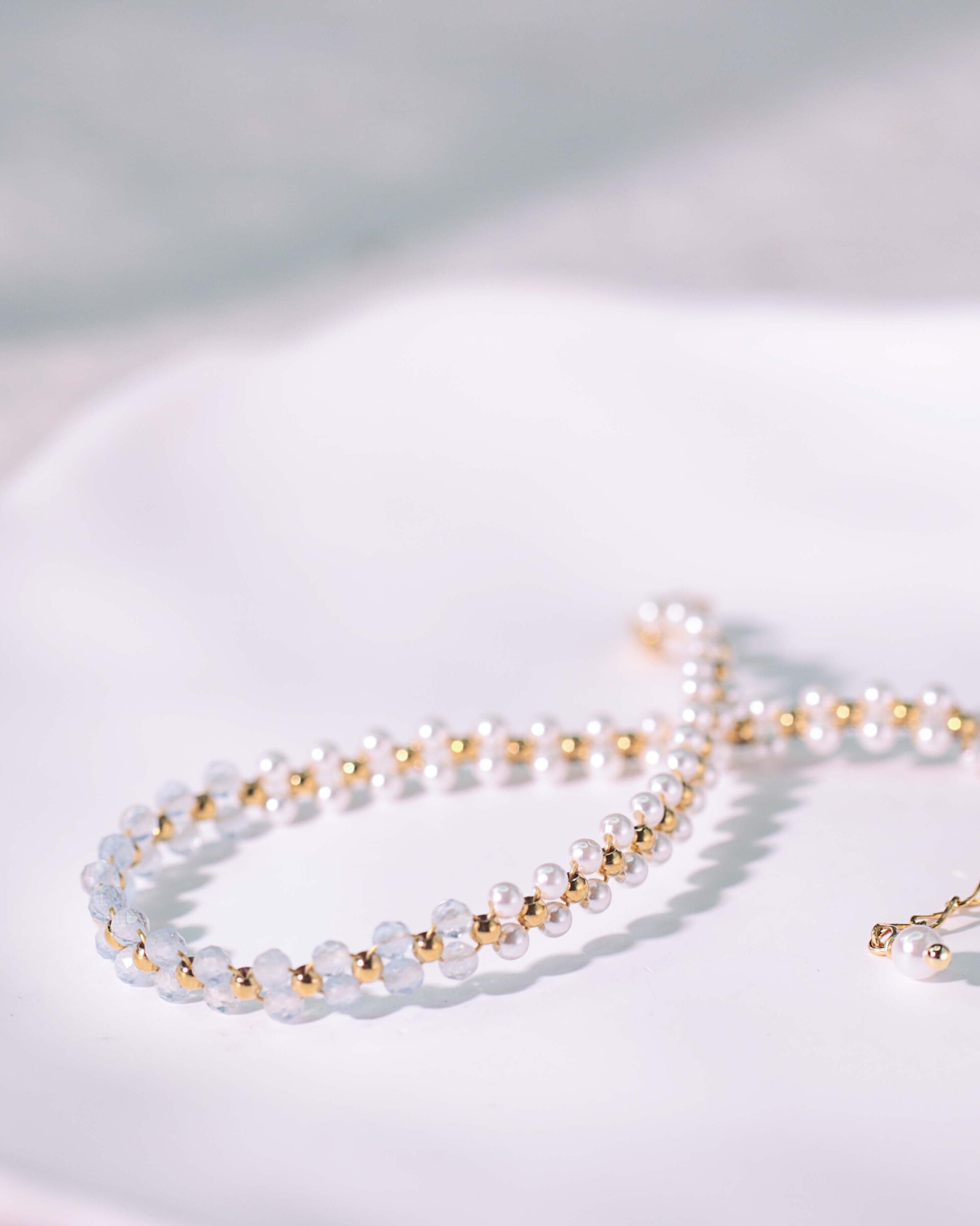 center-gemstone-pearl-stainless-steel-bracelet-B2288-2mm-Aquamarine-03