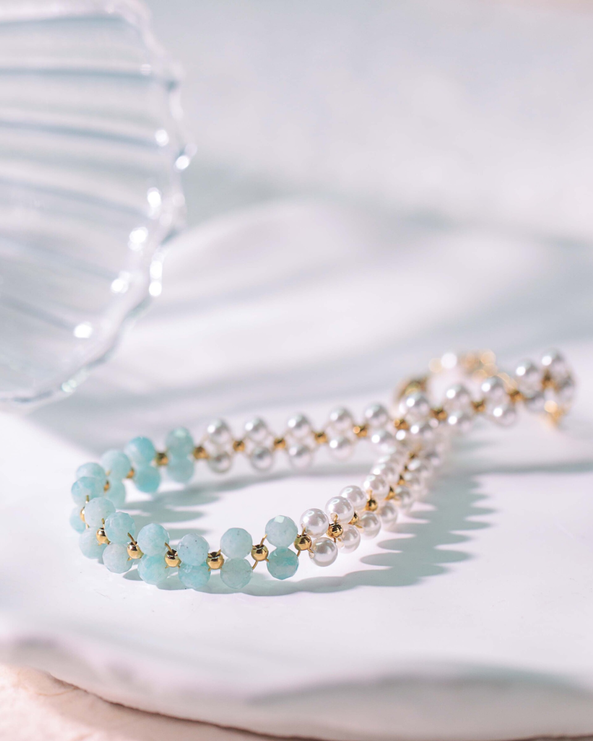 center-gemstone-pearl-stainless-steel-bracelet-B2289-3mm-Amazonite-05