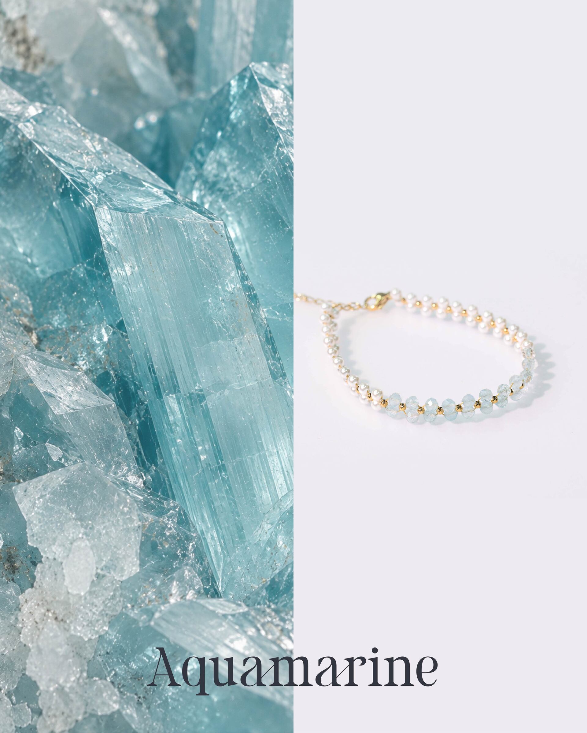 center-gemstone-pearl-stainless-steel-bracelet-B2289-3mm-Aquamarine-01