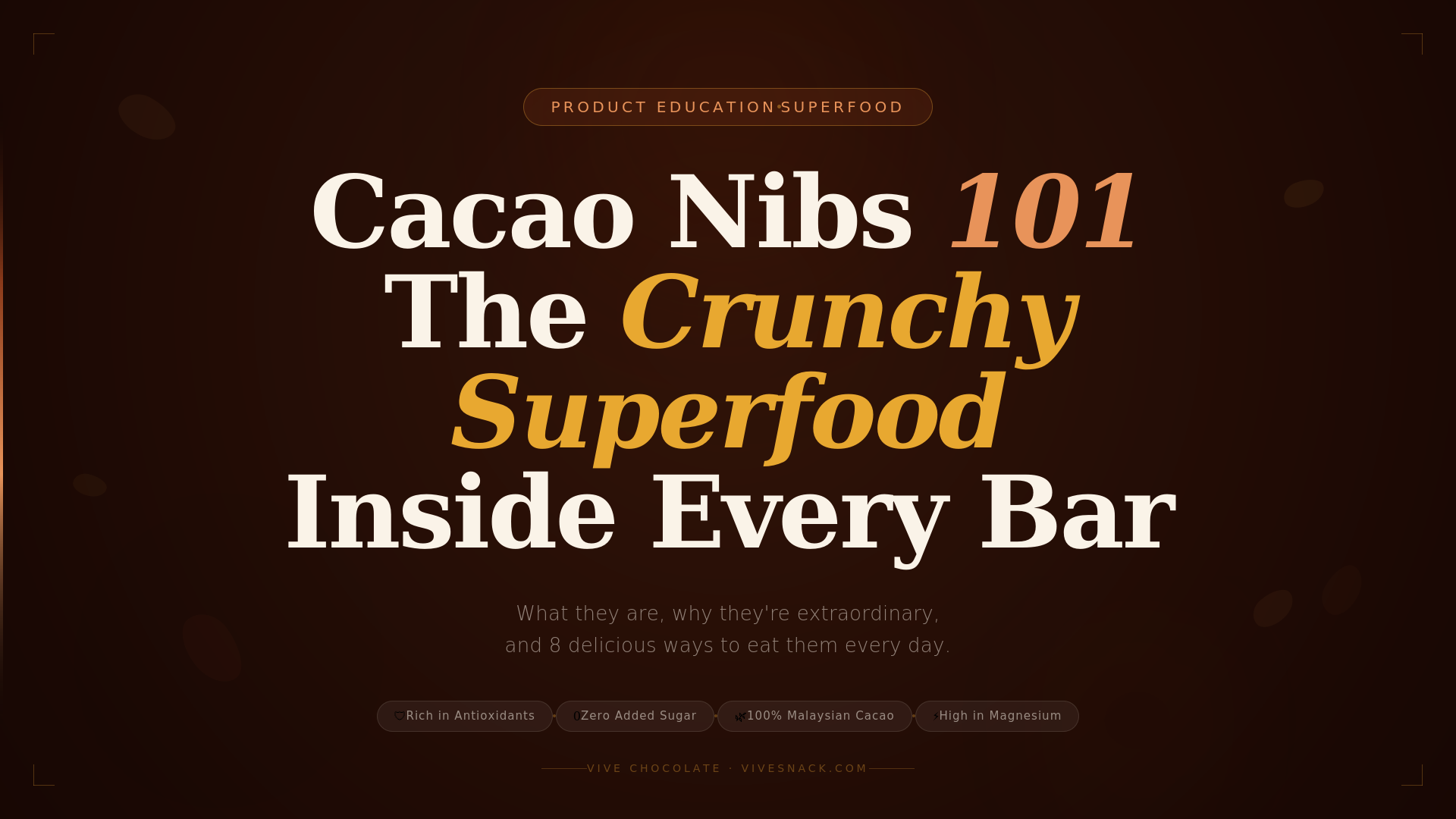Cacao Nibs 101: What They Are, How to Eat Them & Why You'll Love Them