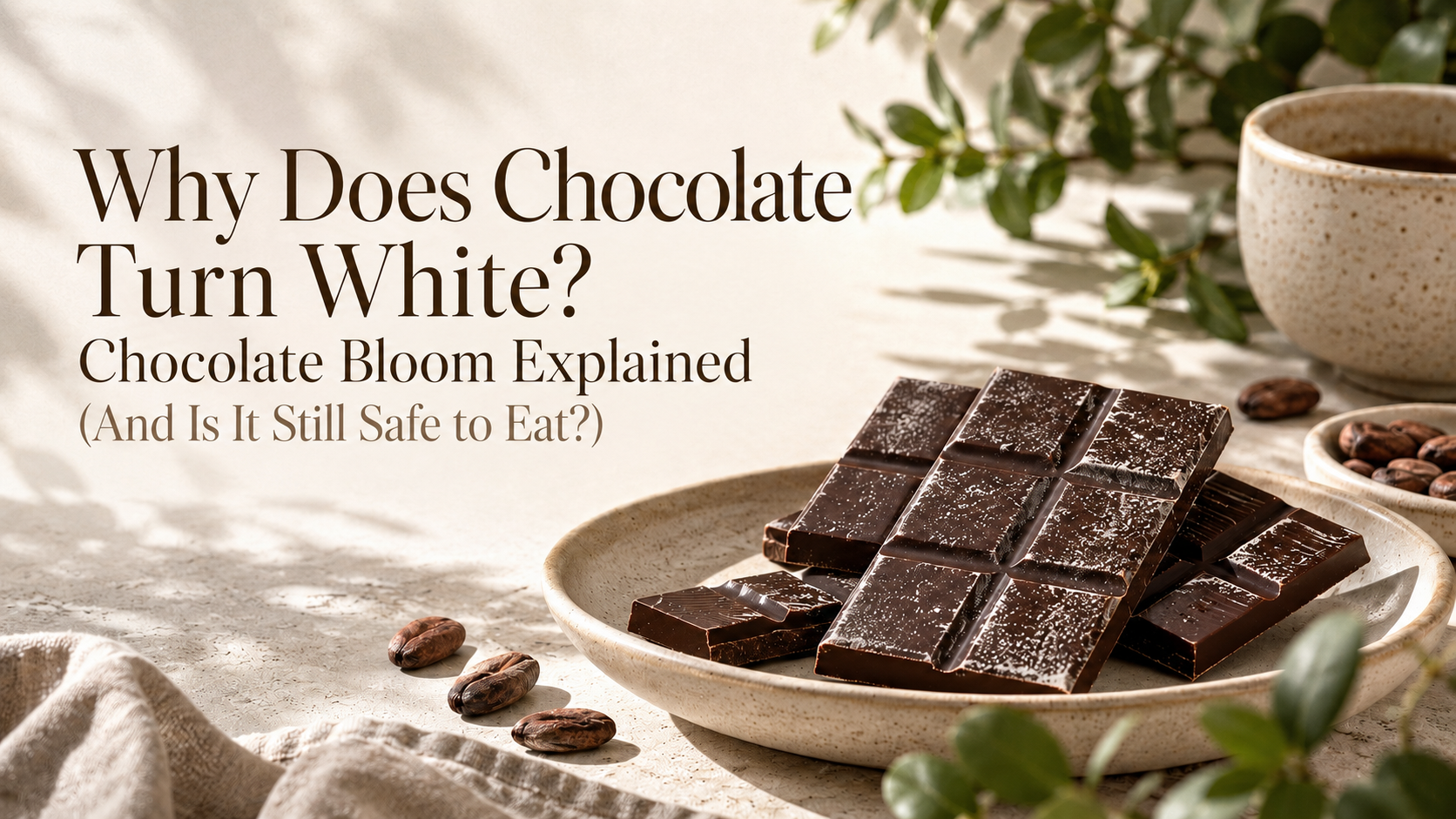 Why Does Chocolate Turn White? Chocolate Bloom Explained