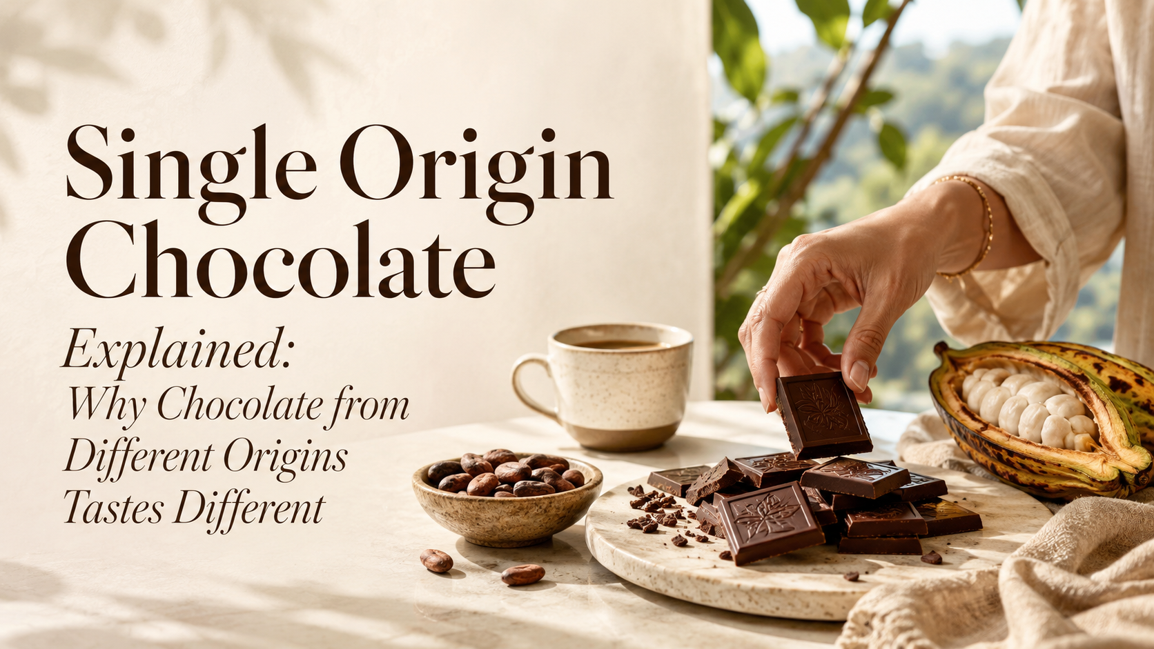 Single Origin Chocolate Explained: Why Chocolate from Different Origins Tastes Different