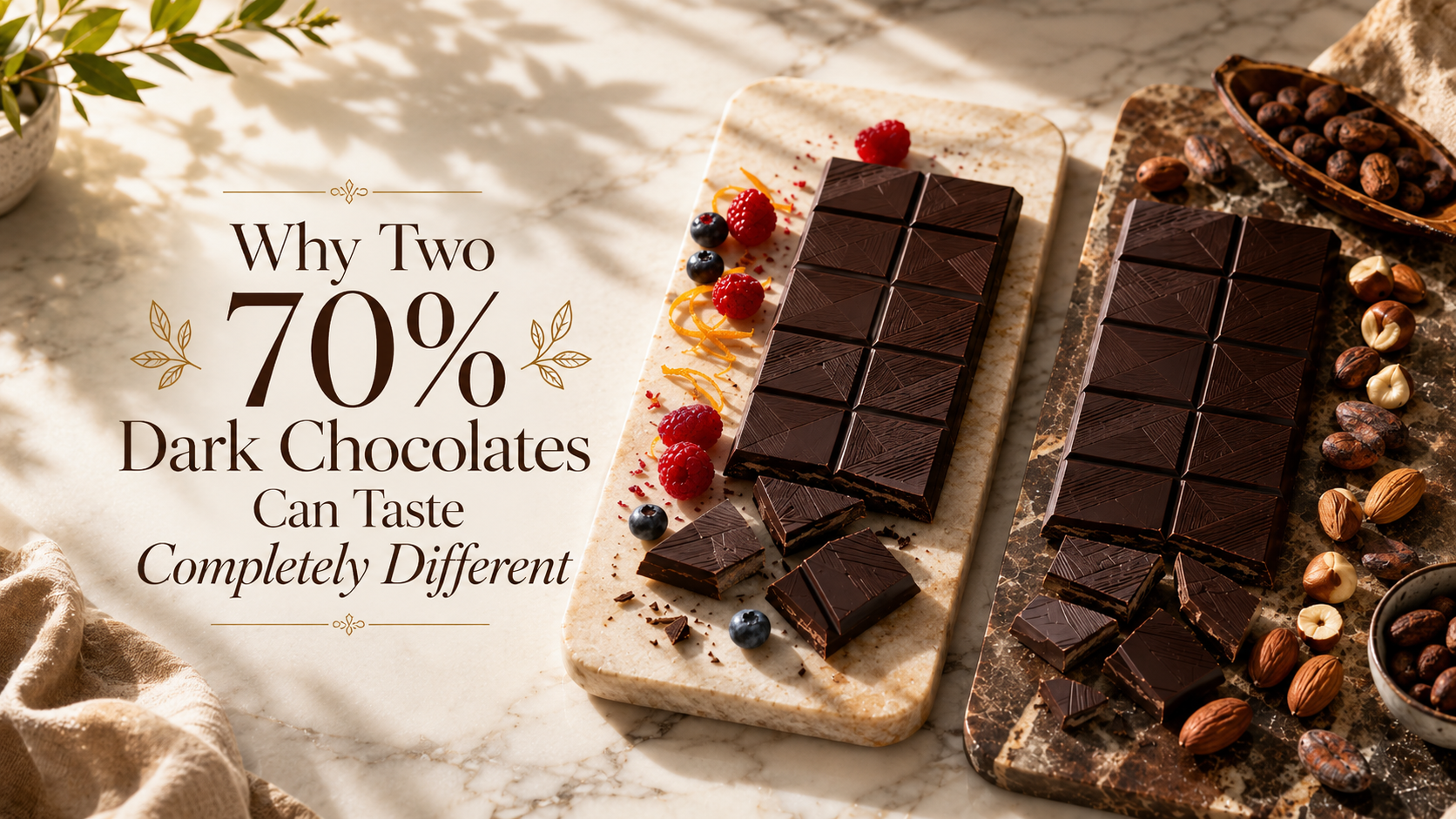 Why Two 70% Dark Chocolates Can Taste Completely Different