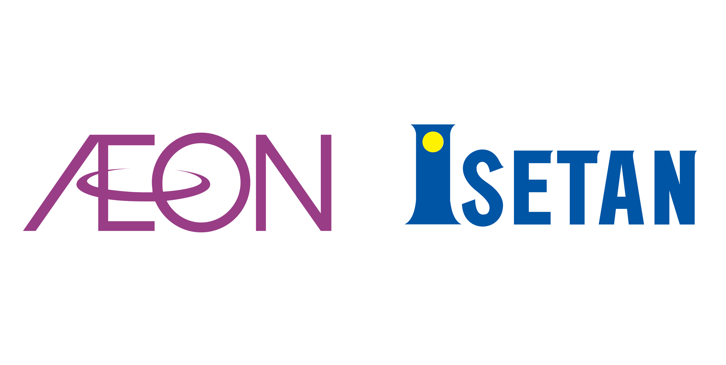 AEON and Isetan logos