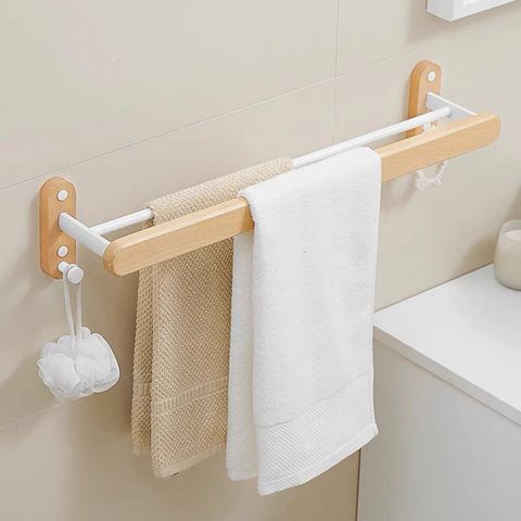 白色毛巾架單桿05