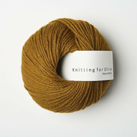 HEAVY Merino - Mørk Okker : Dark Ocher.jpg