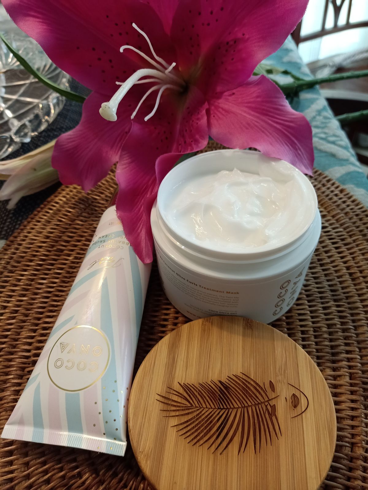 Simplify Your Curls with Coco Onya's Twirl Me Curl Cream and Twirl Me Treatment Mask