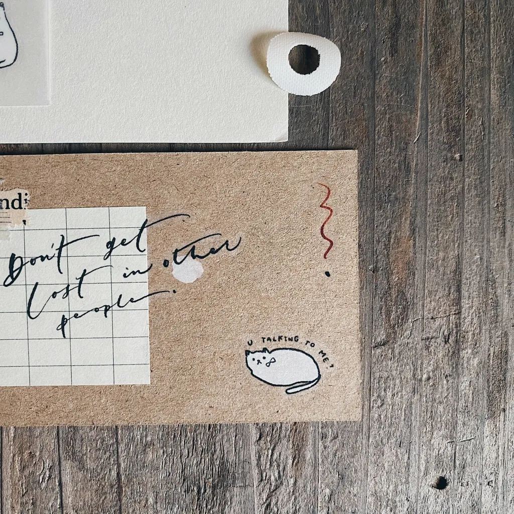 Mr. Eggplants Transfer Sticker - Soft Kitty