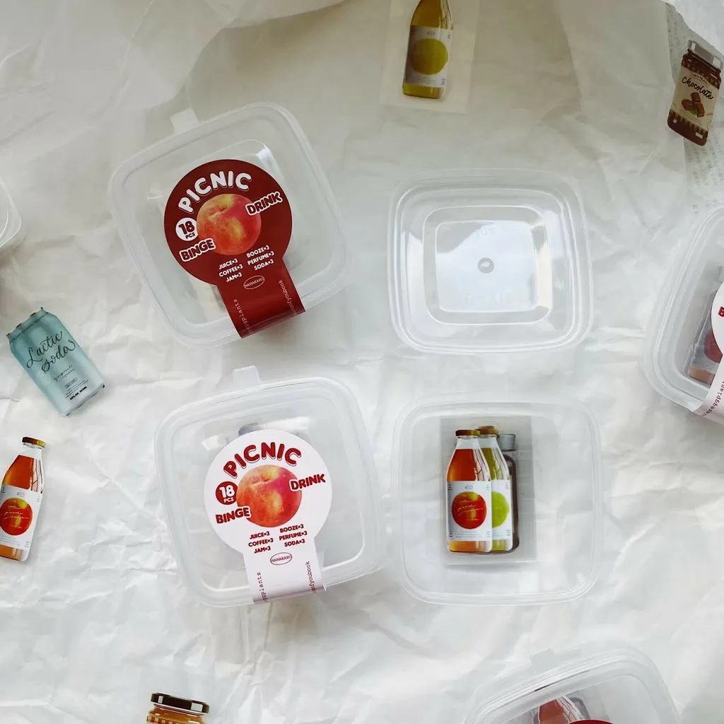 Mr. Eggplants Stickers Set - Picnic Drinks