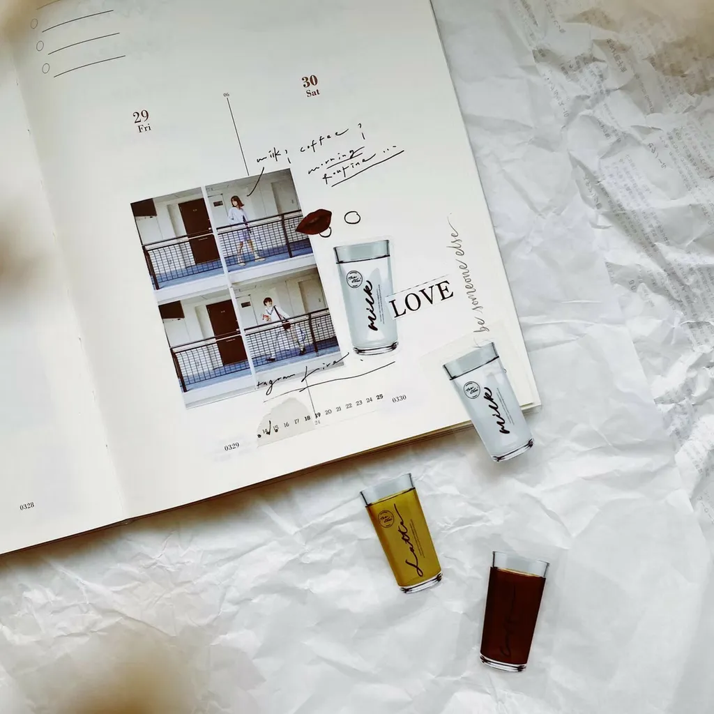 Mr. Eggplants Stickers Set - Picnic Drinks