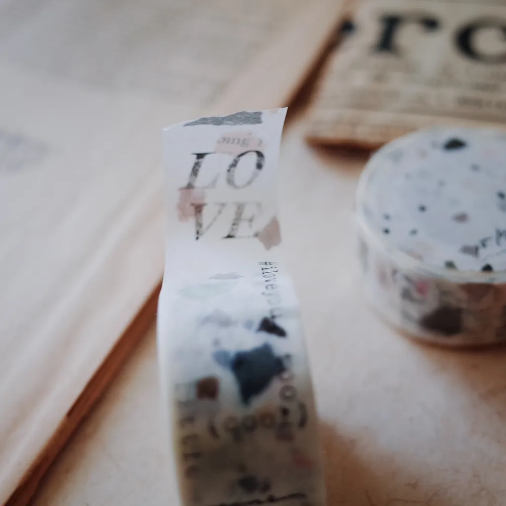 Mr. Eggplants Washi Tape - Terrazzo (2cm)